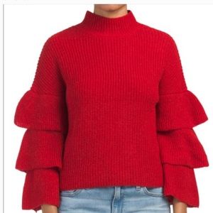 Ruby moon cropped sweater